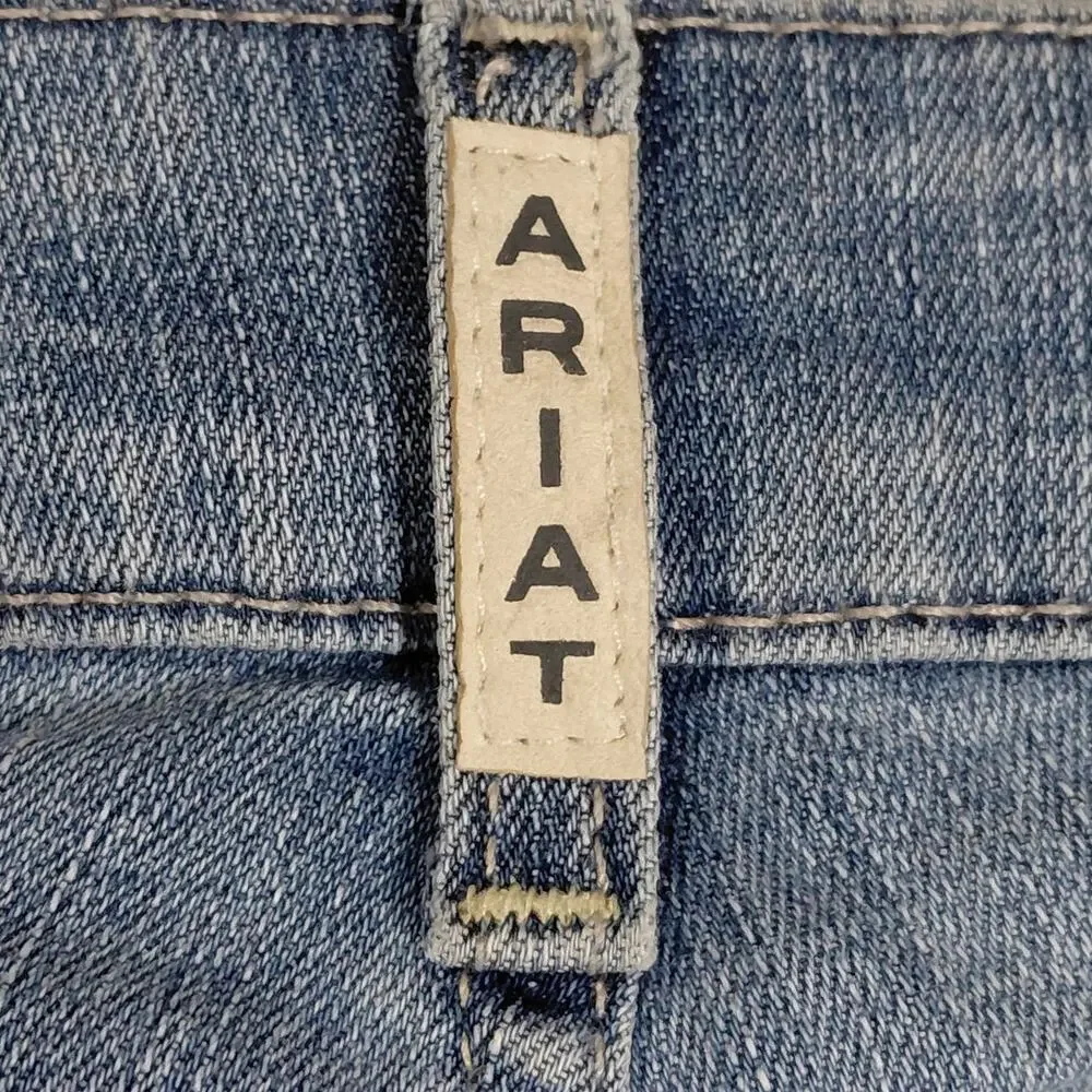 Ariat Real Alondra Blue Flared Jeans Women Size 26